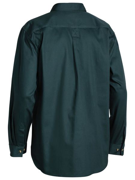 Bisley BSC6433 Closed Front Cotton Drill Shirt