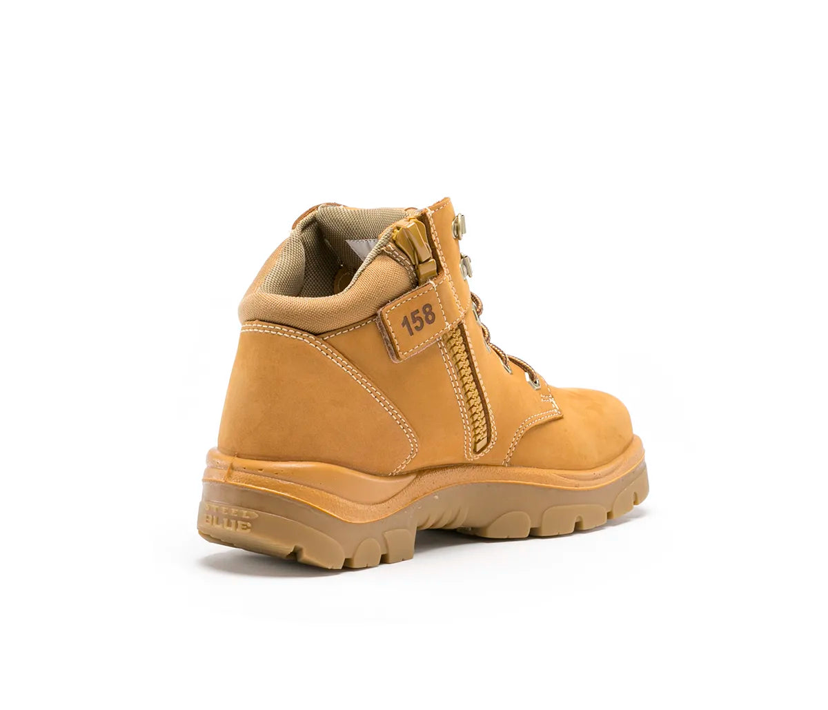 Steel Blue 312158 Parkes Zip Safety Boots Wheat