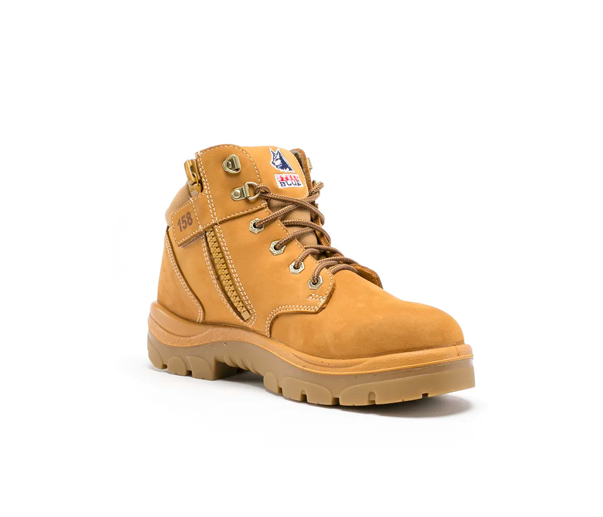 Steel Blue 312158 Parkes Zip Safety Boots Wheat