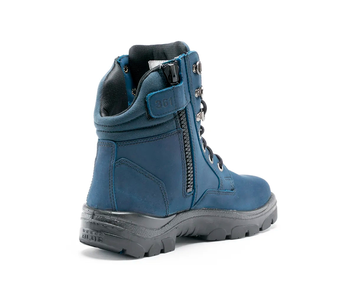 Steel Blue 312361 Southern Cross Zip Safety Boots Blue