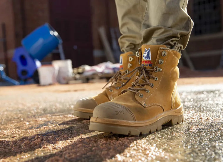 Steel Blue 312652 Argyle Zip Scuff Safety Boots