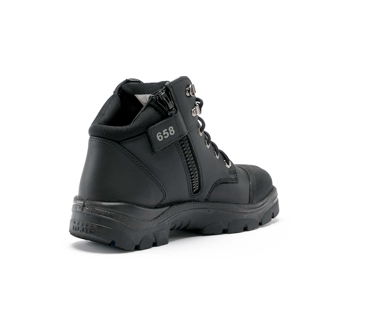 Steel Blue 312658 Parkes Zip Scuff Safety Boot-Men's Steel Toe boots at Motoman Industrial Wear