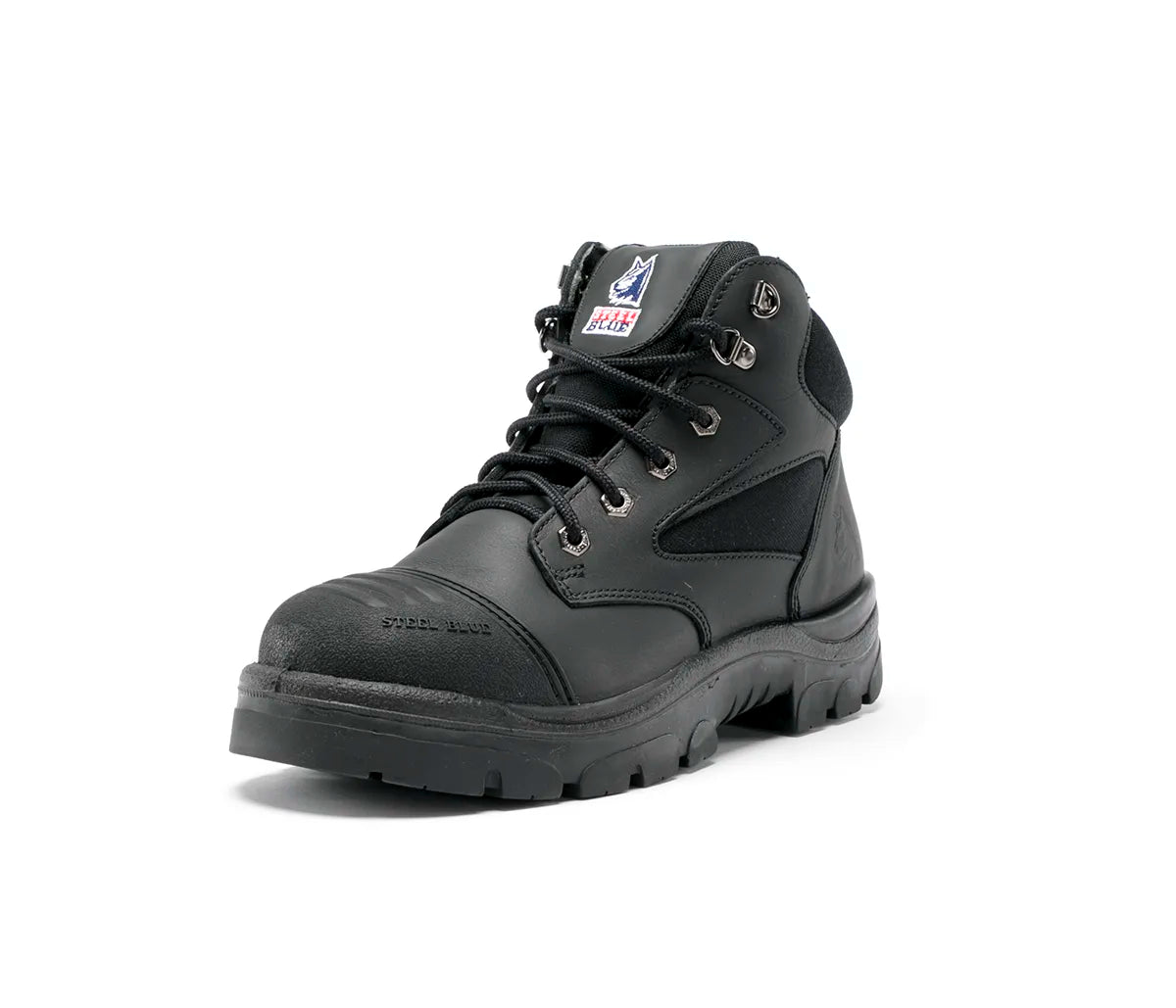 Steel Blue 312658 Parkes Zip Scuff Safety Boot-Men's Steel Toe boots at Motoman Industrial Wear