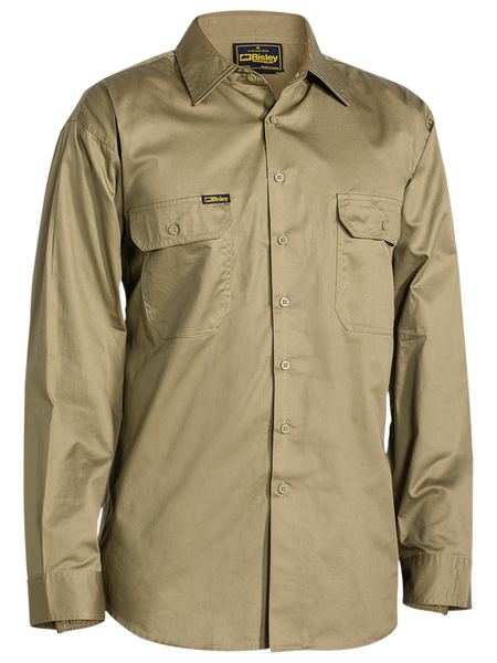 Bisley BS6893 Cool Lightweight Drill L/S Shirt