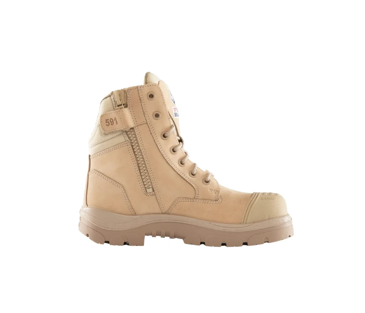 Steel Blue 318591 Southern Cross® Zip Scuff Composite Safety Boots