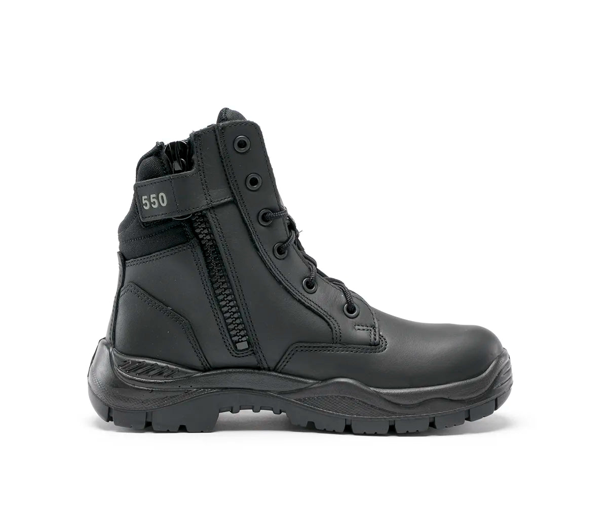 Steel Blue 320550 Leader Non Safety Boots-Black