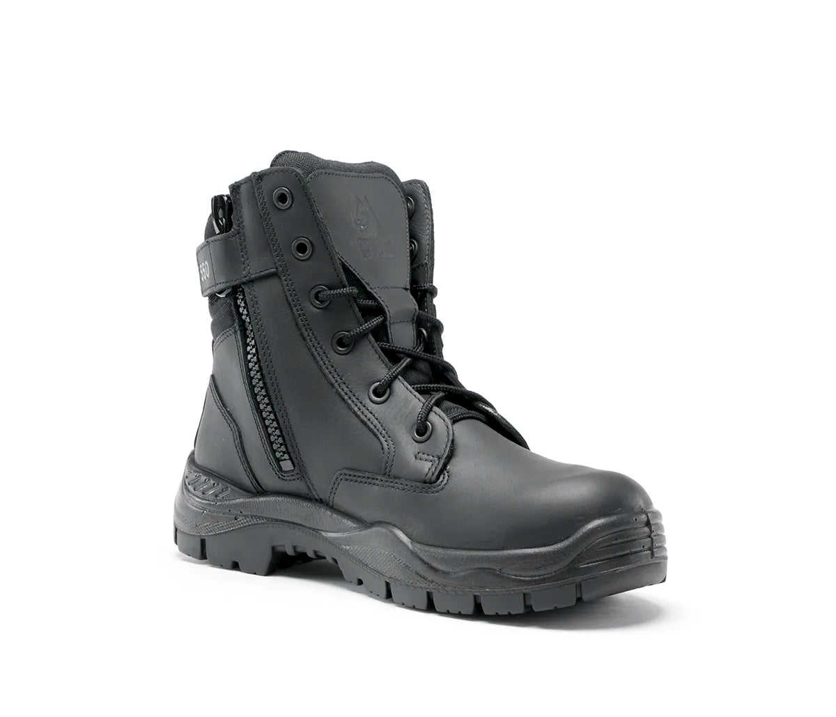 Steel Blue 320550 Leader Non Safety Boots-Black