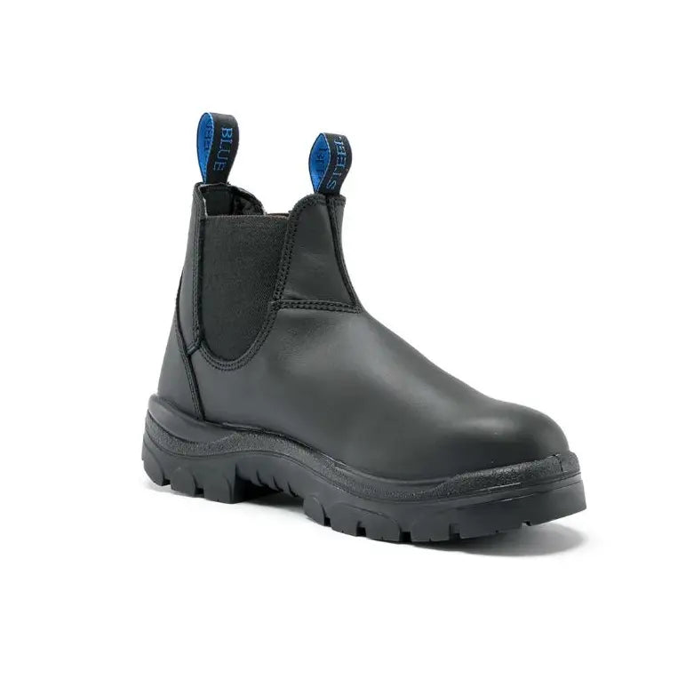 Steel Blue 322101 Hobart Nitrile Safety Boot Slip On-Black