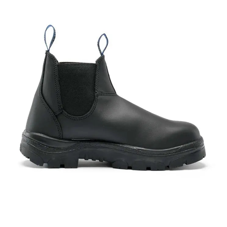 Steel Blue 322101 Hobart Nitrile Safety Boot Slip On-Black