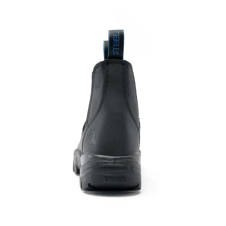 Steel Blue 322101 Hobart Nitrile Safety Boot Slip On-Black
