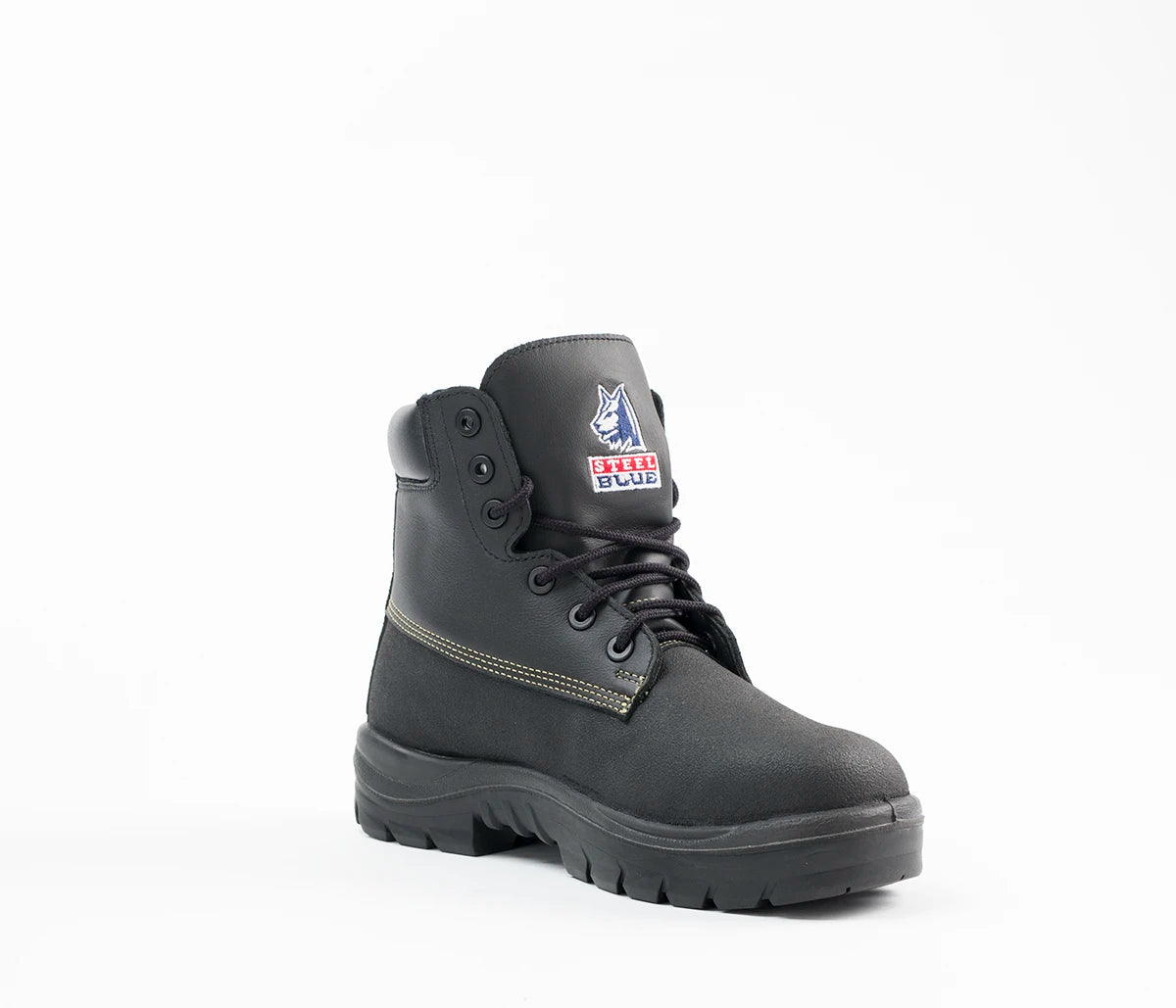 Steel Blue 322309 Warragul Black Nitrile Safety Boot