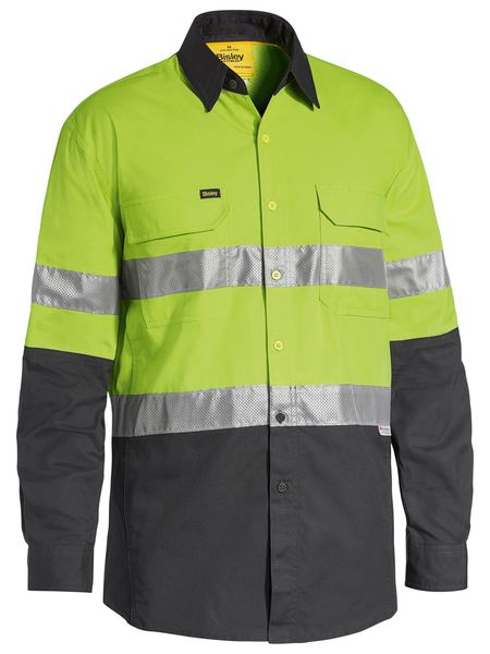 Bisley BS6415T 3M Taped Hi vis X Airflow™ Ripstop Shirt