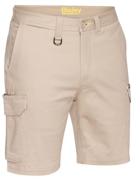 Bisley BSHC1008 Men's Stretch Cotton Cargo Short