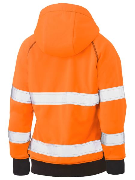 Bisley BKL6819T Women's Taped Hi-vis Fleece Hoodie