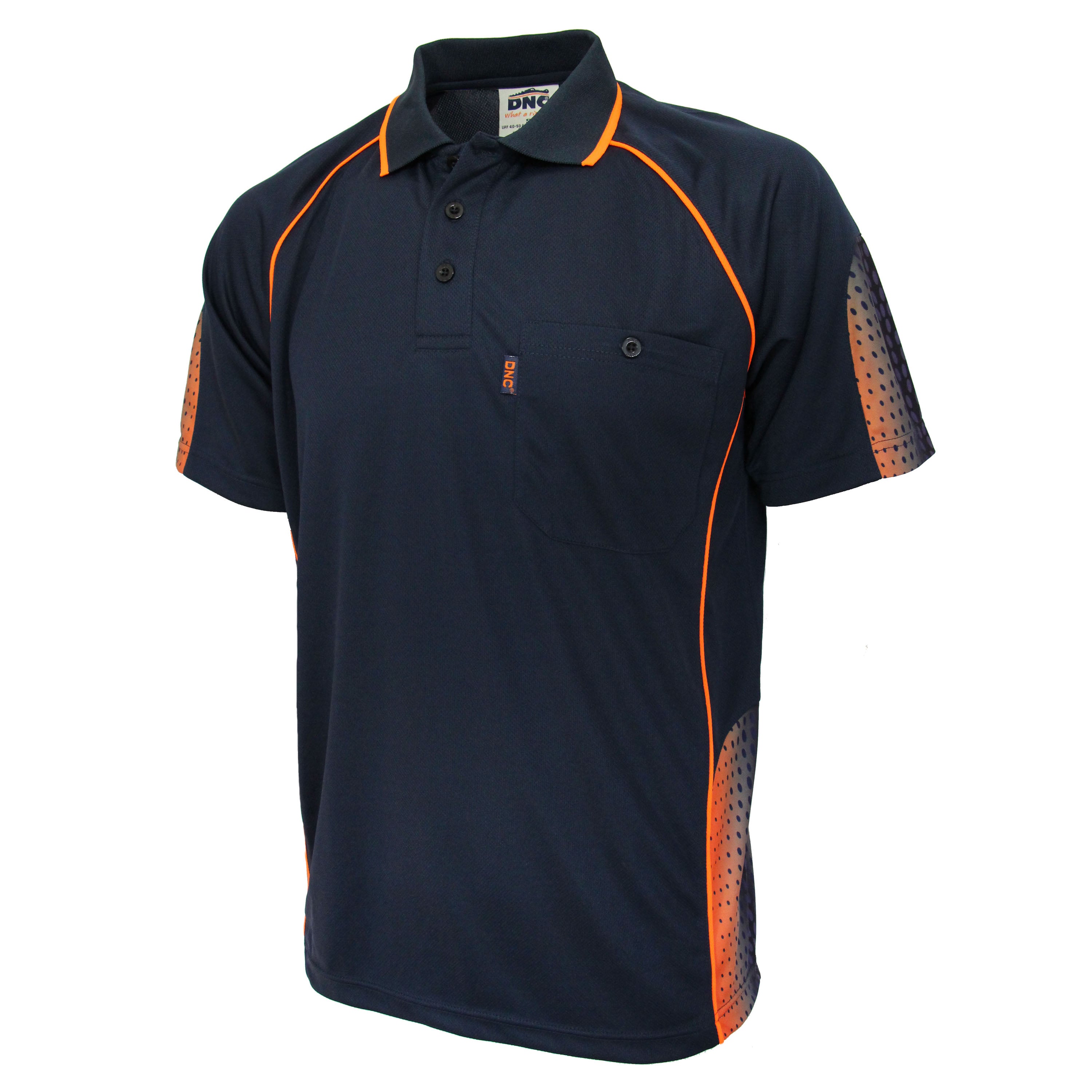 DNC 5218 Galaxy Sublimated Polo