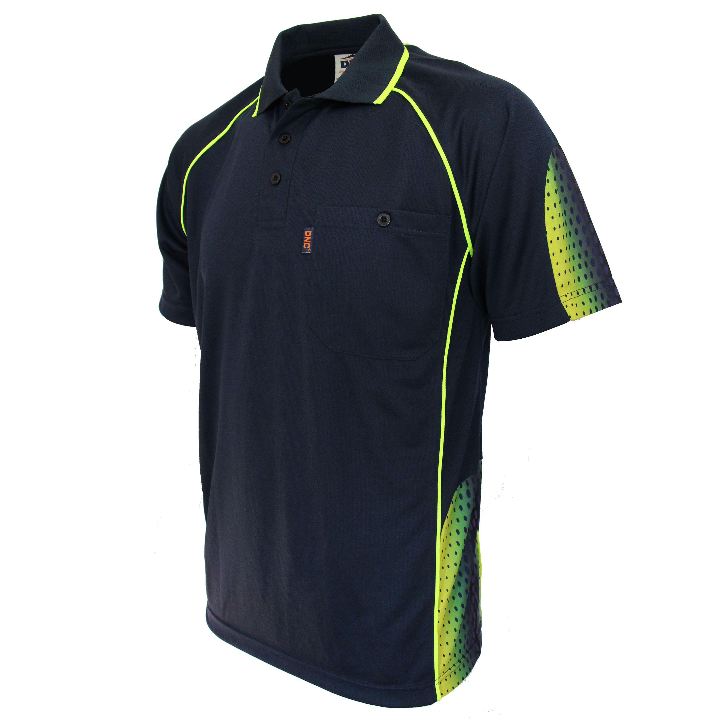 DNC 5218 Galaxy Sublimated Polo