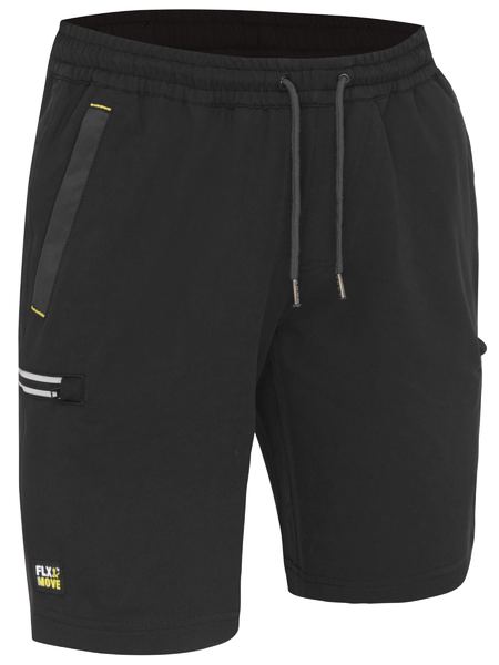 Bisley BSHC1333 Flex & move™ 4-way Stretch Elastic Waist Cargo Shorts