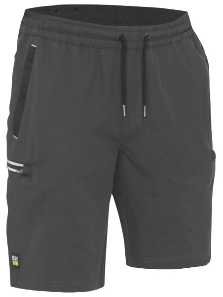 Bisley BSHC1333 Flex & move™ 4-way Stretch Elastic Waist Cargo Shorts