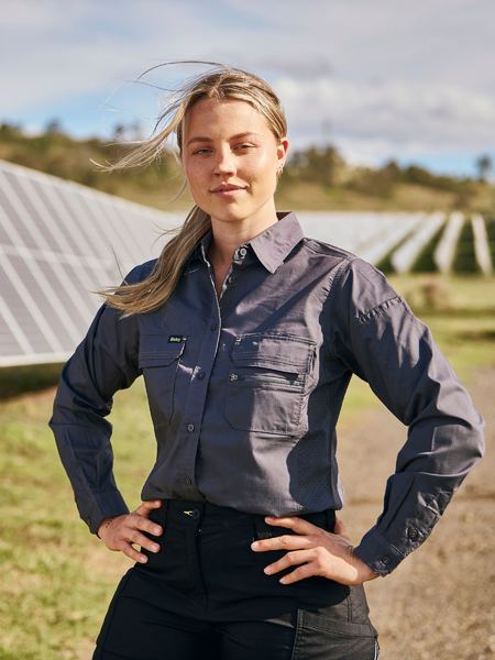 Bisley BL6490 Women's X Airflow™ Stretch Ripstop Shirt
