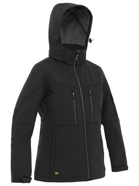 Bisley BJL6570 Women's Flex & Move™ Hooded Soft Shell Jacket