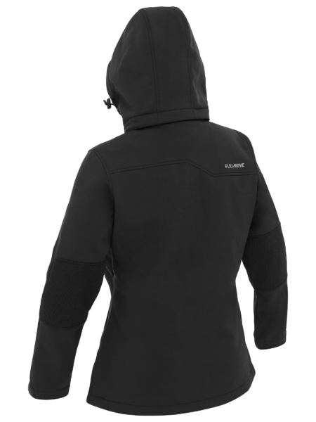 Bisley BJL6570 Women's Flex & Move™ Hooded Soft Shell Jacket