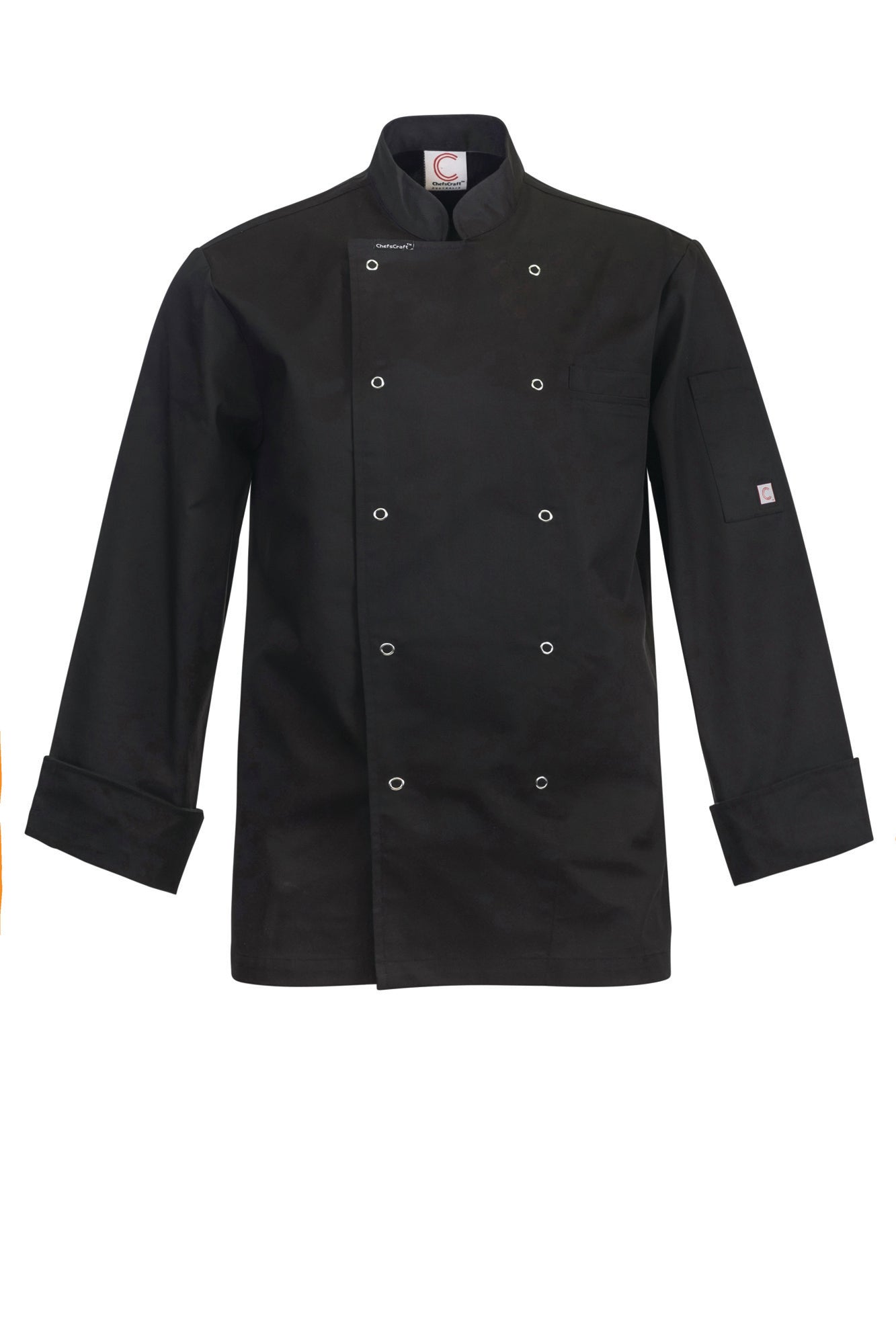 Chefs craft CJ051 Exec Chef Jacket L/S Lightweight