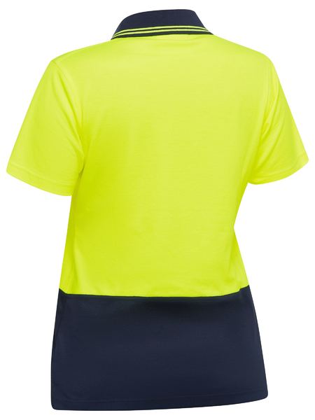 Bisley BKL1234 Women's Hi Vis V-neck Polo