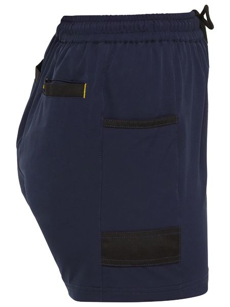 Bisley BSHL1331 Women's Flex And Move 4-way Stretch Elastic Waist Short