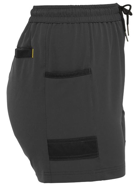 Bisley BSHL1331 Women's Flex And Move 4-way Stretch Elastic Waist Short