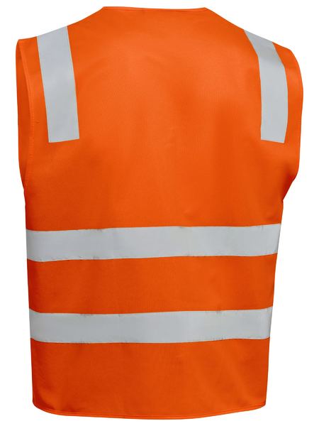 Bisley BV0341T Taped Hi Vis Safety Zip Vest