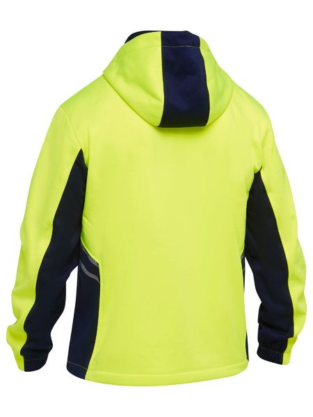 Bisley BK6571 Hi Vis Liquid Repellent Fleece Hoodie