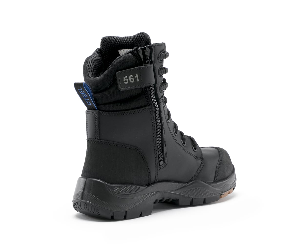 Steel Blue 617561 Tindal TPU High Leg Safety Boots-Black