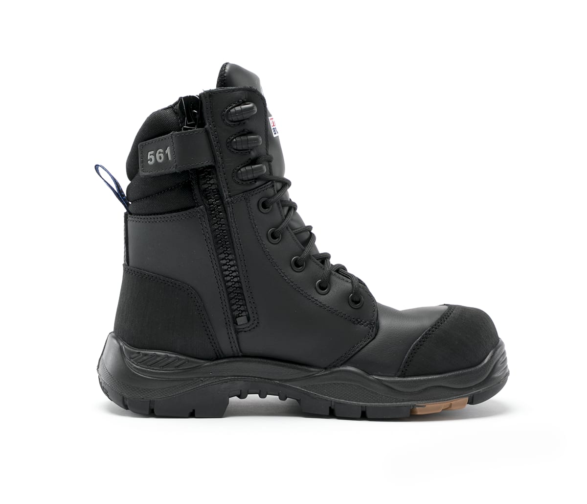 Steel Blue 617561 Tindal TPU High Leg Safety Boots-Black