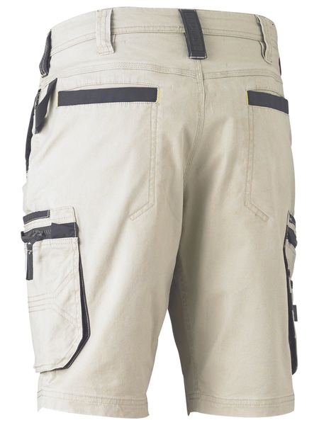 Bisley BSHC1330 Flex & Move™ Stretch Utility Zip Cargo Short