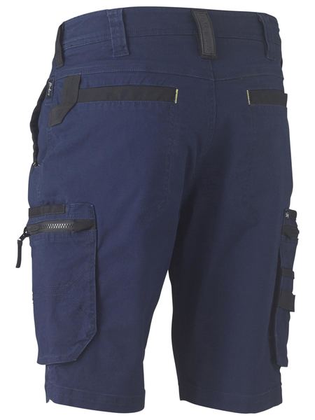 Bisley BSHC1330 Flex & Move™ Stretch Utility Zip Cargo Short