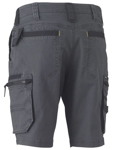 Bisley BSHC1330 Flex & Move™ Stretch Utility Zip Cargo Short