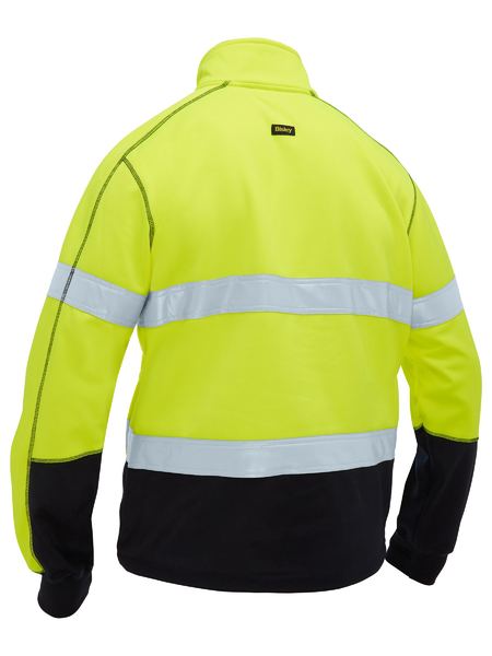 Bisley BK6611T Men's Taped Hi Vis Zip Front Fleece