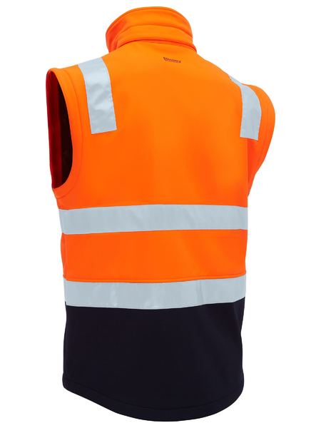 Bisley BJ6078T Taped Two Tone Hi Vis 3 In 1 Soft Shell Jacket