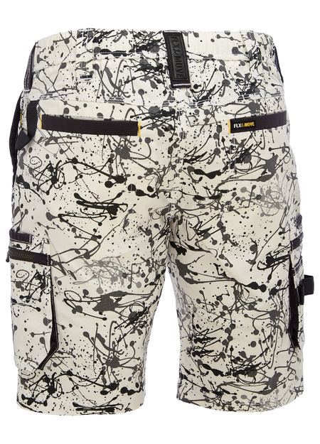 Bisley BSHC1337 Flex & move™ Stretch Canvas Camo Cargo Short – Limited Edition