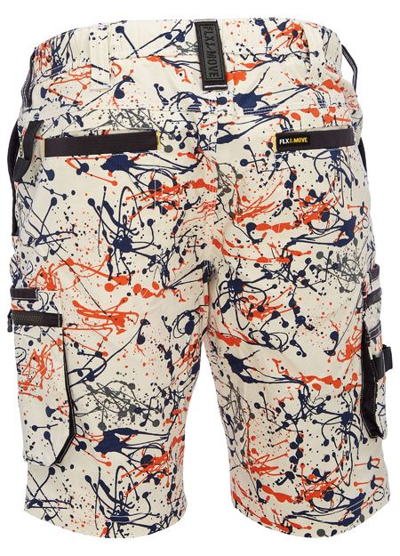 Bisley BSHC1337 Flex & move™ Stretch Canvas Camo Cargo Short – Limited Edition