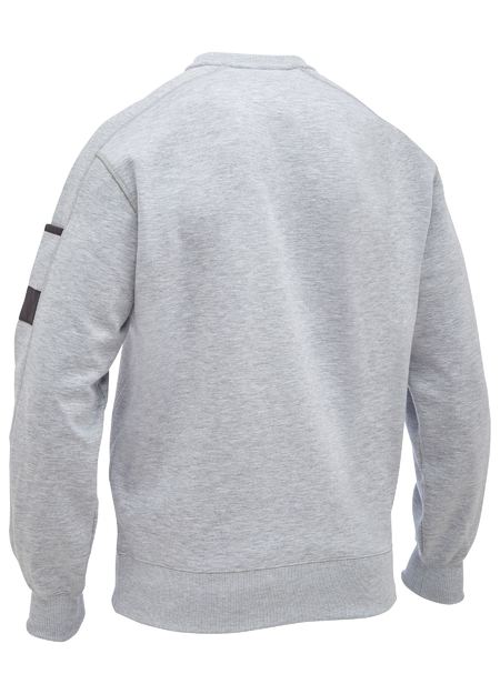 Bisley BK6723 Work Fleece Crew Neck Jumper