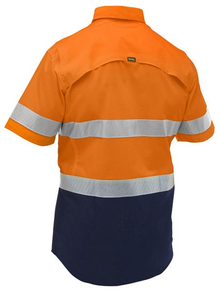 Bisley BS1491T X Airflow™ Hi Vis Taped Stretch Ripstop Shirt