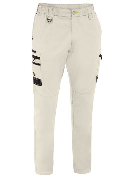 Bisley BPC6338 Flx & Move™ Stretch Canvas Elastic Waist Cargo Pants