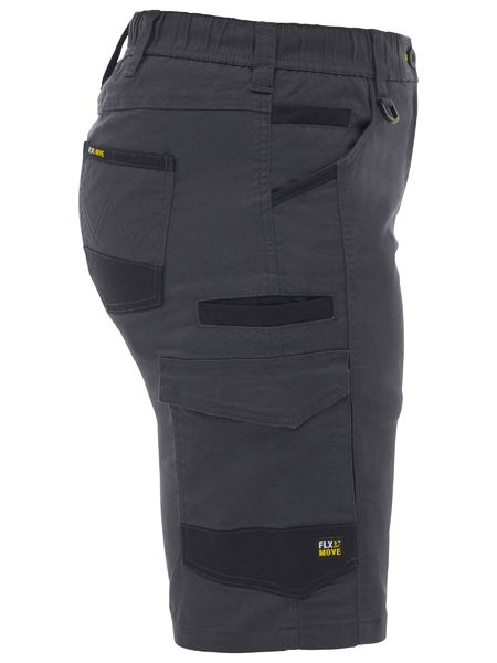 Bisley BSHL1338 Women's Flx & Move™ Elastic Waist Cargo Short