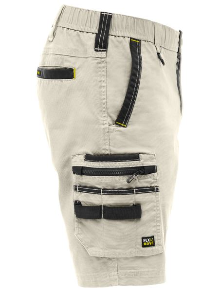 Bisley BSHC1338 Flx & Move™ Elastic Waist Cargo Short