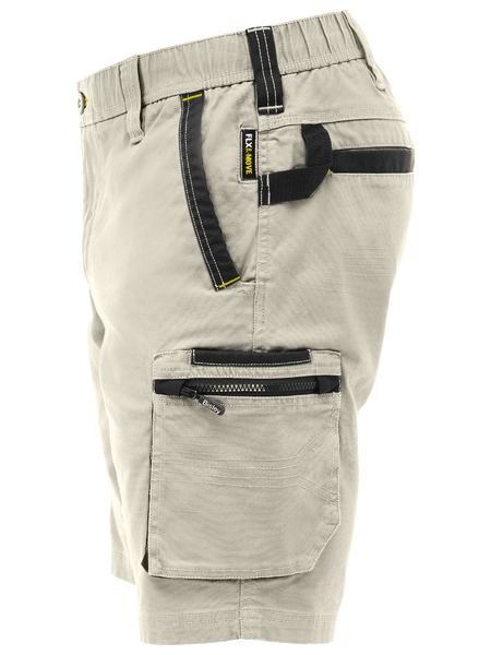 Bisley BSHC1338 Flx & Move™ Elastic Waist Cargo Short