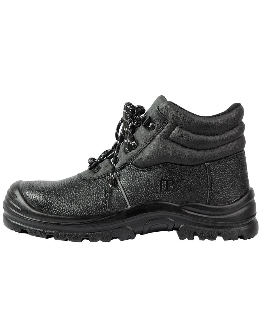 JB's 9G6 Rock Face Lace Up Safety Boot-Black