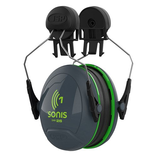 JSP AEB010-0CY-8AN SONIS1 Cap Attach Ear Muffs Class 5-28DB