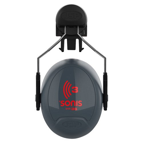 JSP AEB040-0C1-AAN SONIS3 Cap Attach Ear Muffs Class 5-34DB