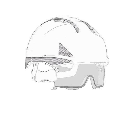 JSP AHV400-002-900 Evo Vista CR2 Reflective Decals - Pack Of 10